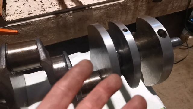 V- образные крленвалы требуют бережного отношения к противовесам. смотреть онлайн