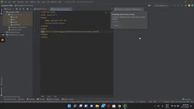 Inserting image into html page with python issue solved смотреть онлайн
