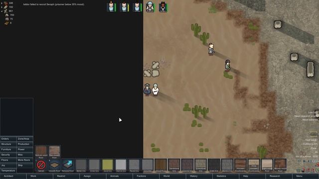 Rimworld Alpha 13 - 3. Dangerous Wildlife - Let's Play Rimworld Gameplay смотреть онлайн