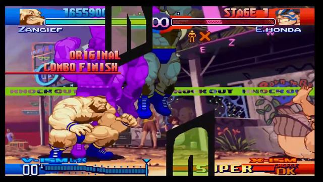 Street Fighter Zero 3 Zangief LV32 World Tour Mode смотреть онлайн