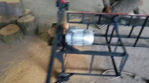 Электропила цепная 380в (ЛЕСОРУБ)