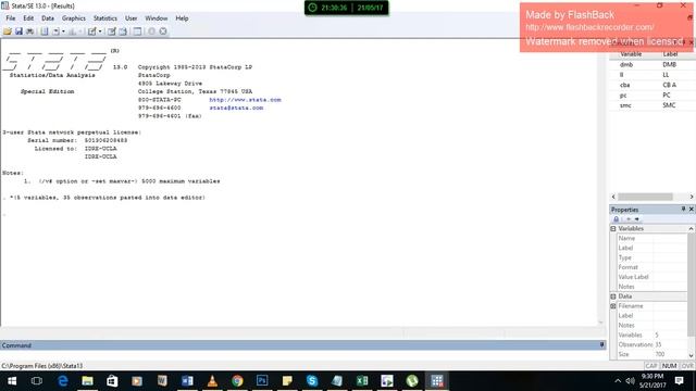 How to create index using Principal component analysis (PCA) in Stata смотреть онлайн