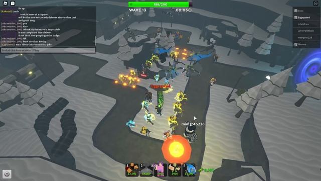 HOW TO BEAT FROST INVASION EVENT WITHOUT GOLDEN TOWERS OR ACCELERATOR || Tower Defense Simulator смотреть онлайн