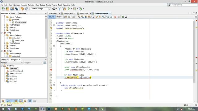 JAVA Swing 3 : How to count words and characters of a Java JTextArea input смотреть онлайн
