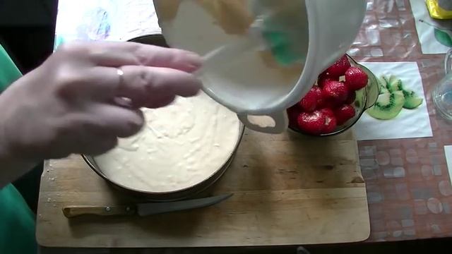 Пирог с клубникой (постный/веган) смотреть онлайн