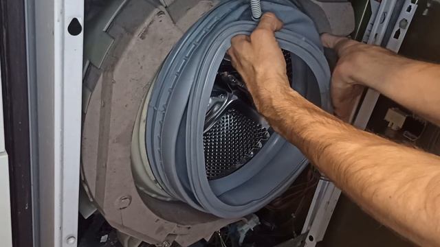 Замена манжеты на стиральной машинке Bosch Maxx5 смотреть онлайн