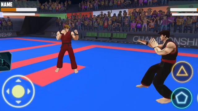 Karate Fighter Orange Belt Full Match Gameplay || Karate Game #gaming #khisiribhai #karatefighter