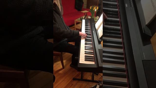 Bartók Mikrokosmos 41 einhändig mit Metronom 20210407 Melodie mit Begleitung, Adagio смотреть онлайн
