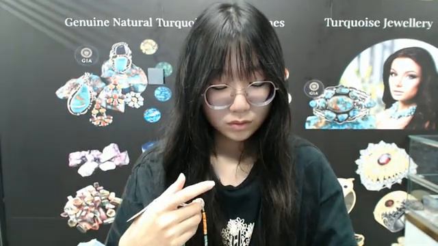 20240805-02 Natural Turquoise Spiny Oster Burma Jadeite 16inch 14gram Spiritual And Healing Jewelry