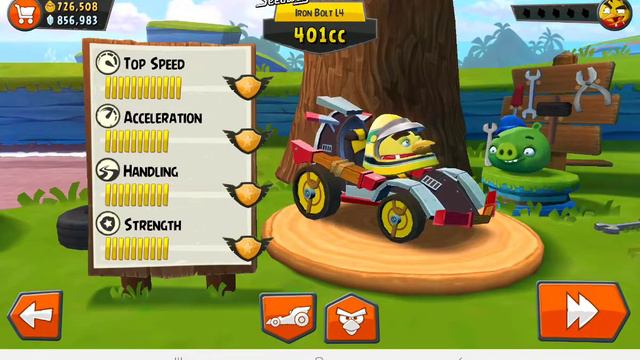 Angry Birds Go: Unlocking Senna's Helmet смотреть онлайн