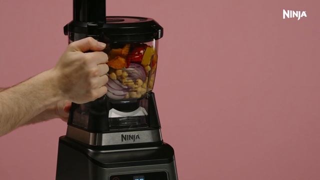 Hamburger vegetarianI con Robot da cucina Ninja 3 in 1 con Auto iQ BN800EU смотреть онлайн