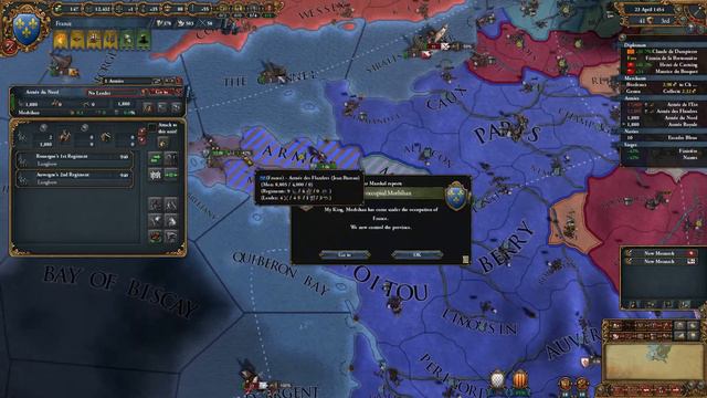 Tok Plays EU4: The Cossacks - France Ep. 5 - Subjugate