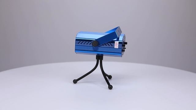 Обзор лазерного проектора Mini Laser Stage Lighting смотреть онлайн