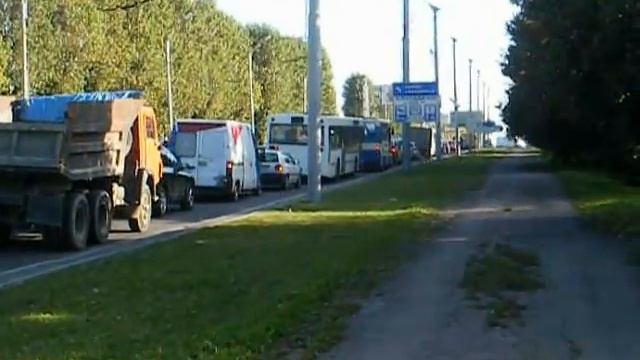 Lviv, Bus Line 3A, Part 1: Traffic Jam Before Traffic Light (I) смотреть онлайн