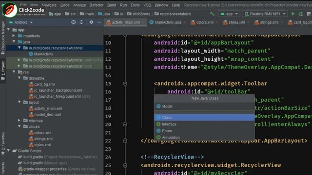 How to create a Recycler View in Android | Create Modern RecyclerView in Android Studio смотреть онлайн