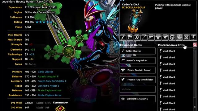 Epicduel: Character Page Glitch смотреть онлайн