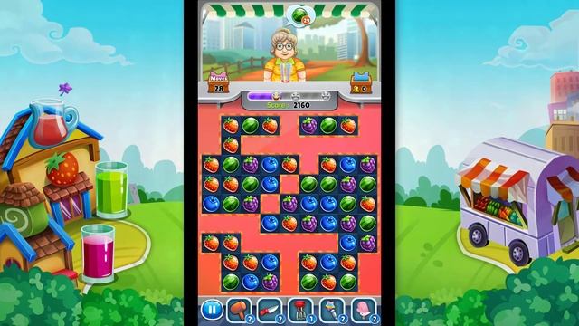 Juice Master - Match 3 Puzzle Game 2018 on Android Google Play and iPhone | iPad смотреть онлайн