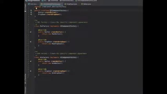 Design Patterns in less than 1 minute - Abstract Factory Pattern смотреть онлайн
