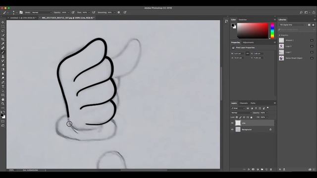 Atraso de Pincel no Photoshop CC 2018 смотреть онлайн