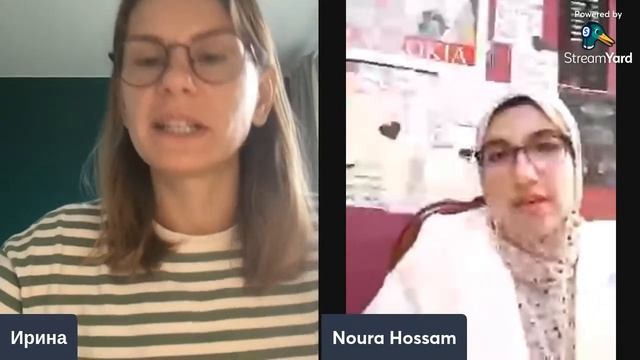 Я изучаю русский язык, чтобы стать переводчиком (Нура) || Прямые эфиры и живое общение смотреть онлайн