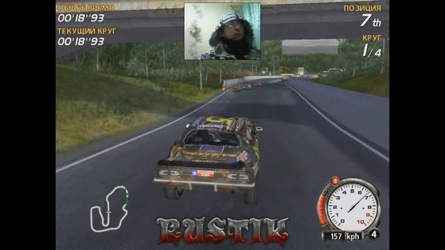 Flatout #6 Игра 2004 Легенда. Взорвал интернет video game Веб камера Пк PC gameplay Let`s play смотреть онлайн