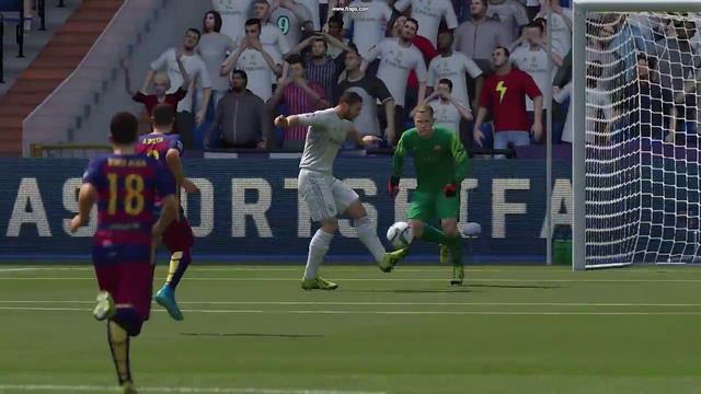 FIFA 16 CRACK GOAL PS4/S3/PC RMVSBARCA Benzema scores a stunner ! смотреть онлайн