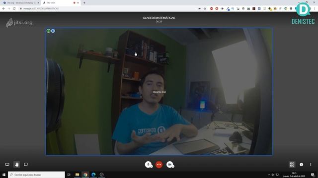 CÓMO USAR JITSI MEET | APLICACIÓN PARA VIDEOCONFERENCIAS | DenisTec смотреть онлайн