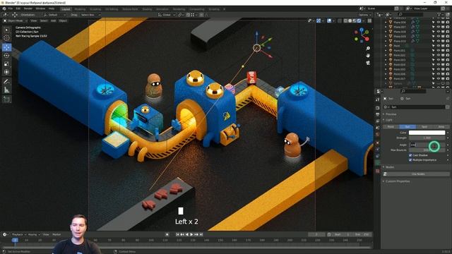 35 – Финальный рендер. смотреть онлайн