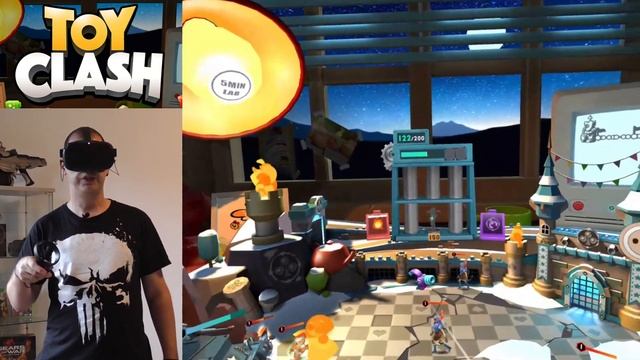 Toy Clash / Oculus GO (Gear VR) - Oculus Quest Play / First Impression / Deutsch / Spiele / Test смотреть онлайн