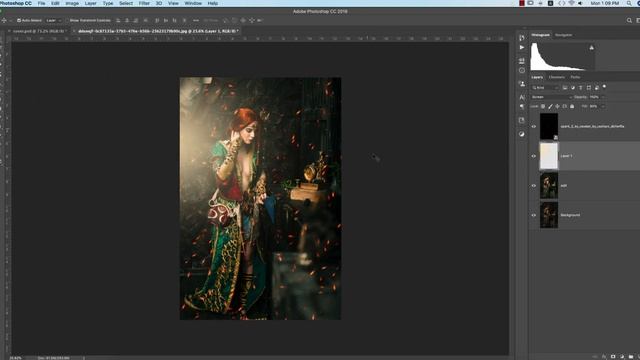 CREATIVE PHOTO EDITING (Triss Merigold) | Photoshop cc Tutorial смотреть онлайн