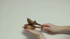 Русский народный музыкальный инструмент «Ложки в станке с бубенцами», ТМ «Мастерская Сереброва»