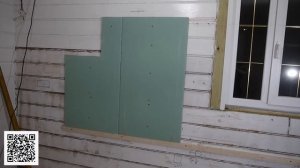 Монтаж гипсокартона на клей на деревянную стену