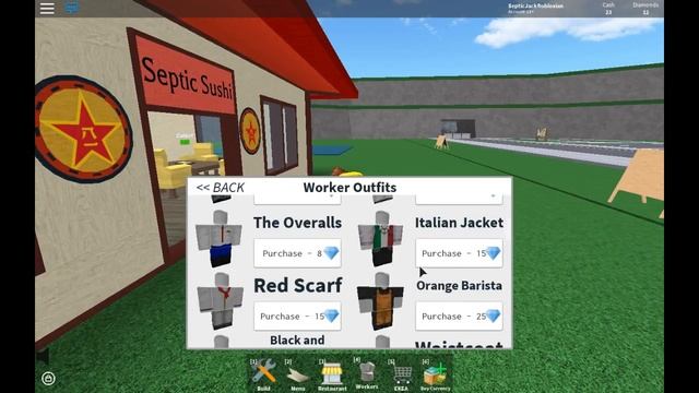 Septic Sushi!| Roblox Restaurant Tycoon #1 смотреть онлайн