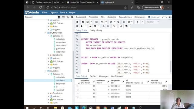Aula triggers Postgresql Aula 4 смотреть онлайн