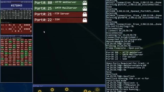 Hacknet - CSEC Invitation - Hacking Into CFC (KFC) смотреть онлайн
