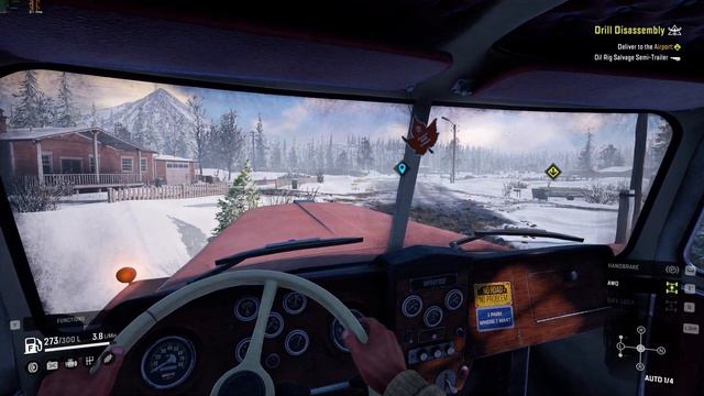SnowRunner- White WesternStar + Oil Rig Salvage Semi Trailer смотреть онлайн