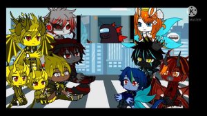 Kaijus React To Among Kaiju (Gacha Club)