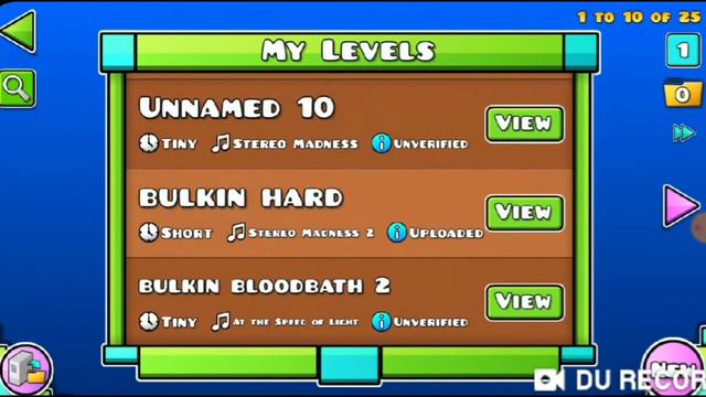 Как зарегать акк в Geometry dash смотреть онлайн