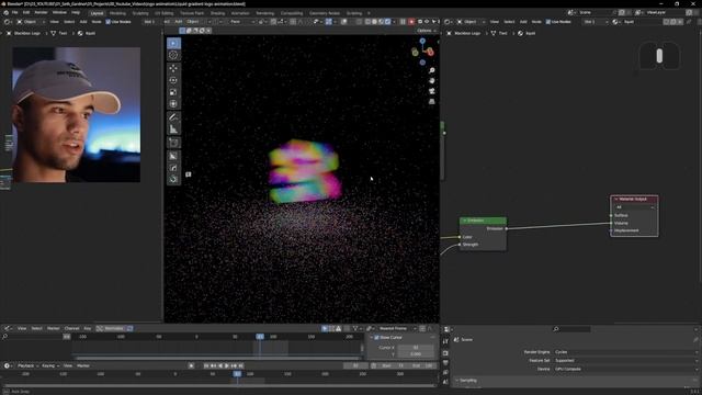 Liquid Gradient Logos | Blender Tutorial (Intermediate) смотреть онлайн