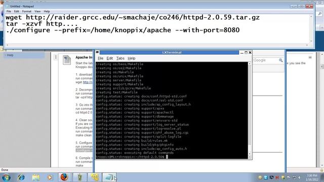 Web Server Admin: Lecture 2 Apache installation on Linux CO246 смотреть онлайн