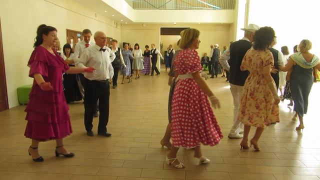 Полька-фокстрот. Бал "В стиле ретро" в КЦ Зодчие 17 сентября 2023 г. Москва смотреть онлайн