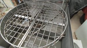 автоматическая мойка деталей ДВС, кратко о размерах.