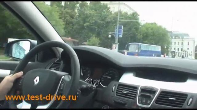 Renault Laguna 2008 тест драйв в Москве смотреть онлайн