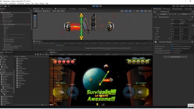 Game Deving - Remake an old libGDX/Java game in Unity/C# - part 167 смотреть онлайн