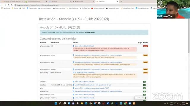 Instalacion y Configuración de MOODLE смотреть онлайн