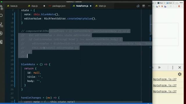 Day 8 - Morning, part 12: componentWillReceiveProps() - XTBC 2017 Session 3 смотреть онлайн