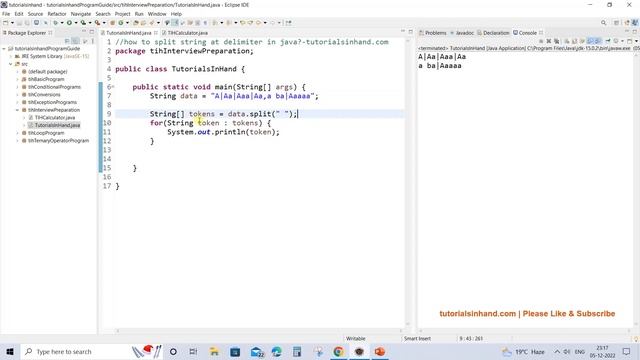 how to split string with delimiter in java like comma, dot, pipe, space смотреть онлайн