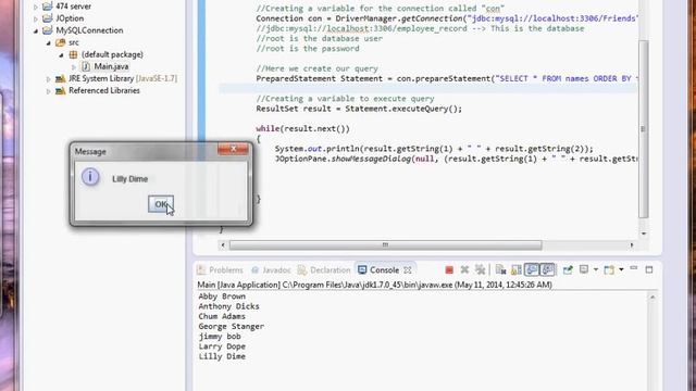 Eclipse-MySql-Java Help смотреть онлайн