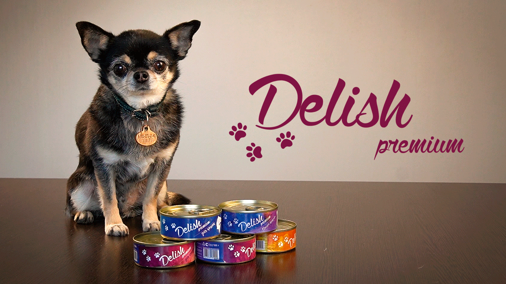 Консервированный корм DELISH