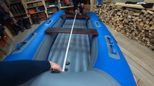 гаражный обзор лодки нднд МИШИМО 335 лайт.